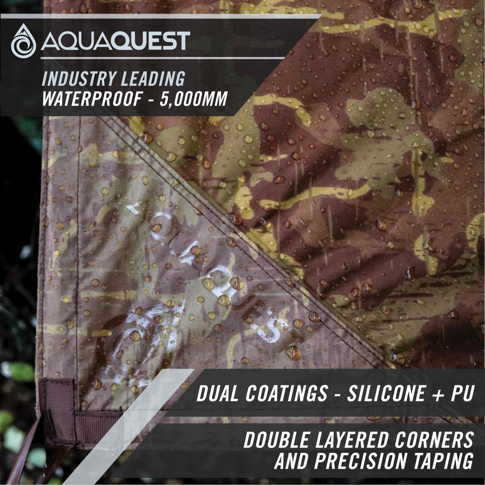Safari Lightweight Tarp Camping Tarp AquaQuest Waterproof