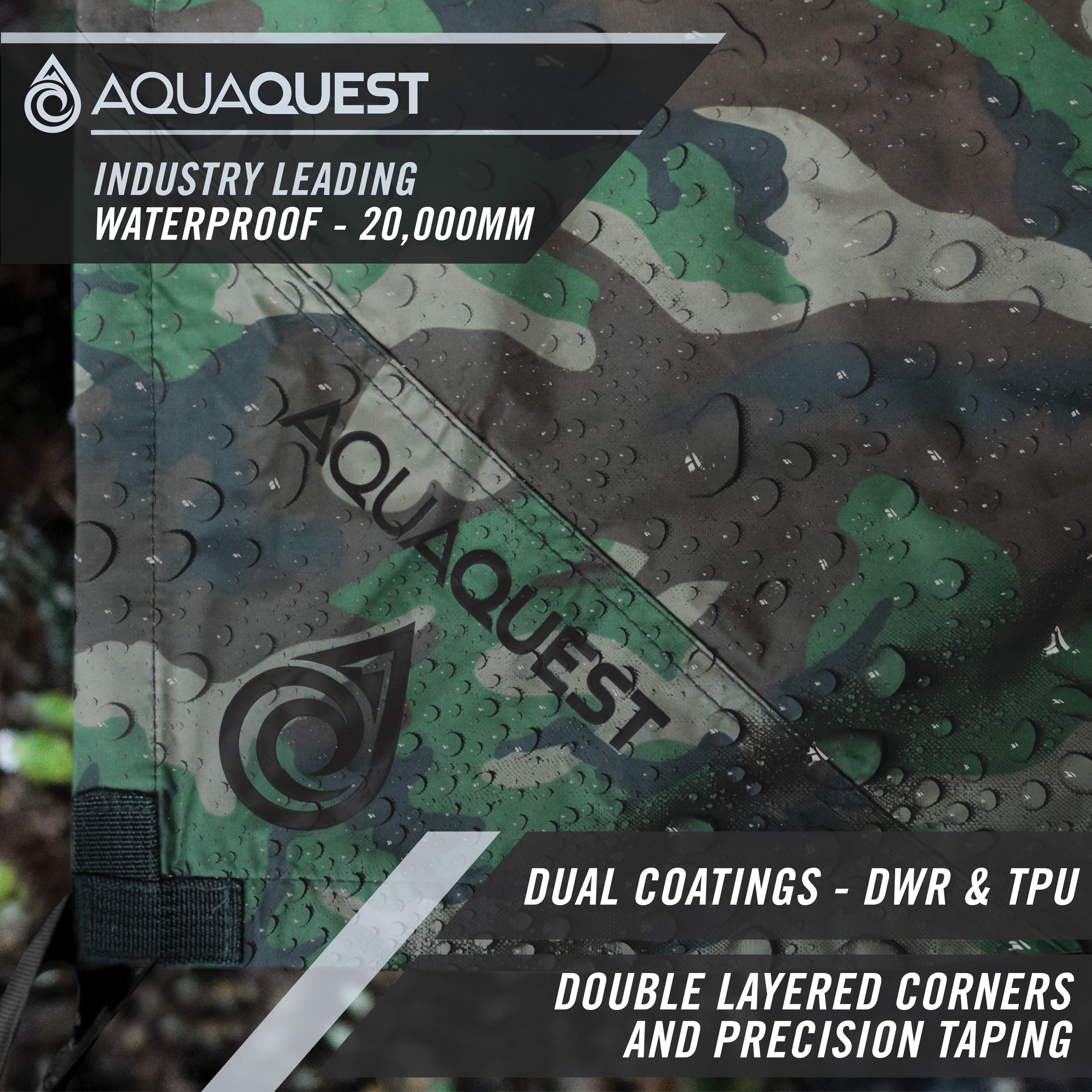 aquaquest defender 3×2 Defender Heavy-Duty Tarp | AquaQuest Waterproof Gear