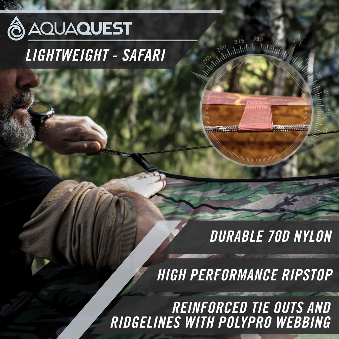 Amazon.co.jp: AquaQuest Safari 防水キャンプタープ - 軽量