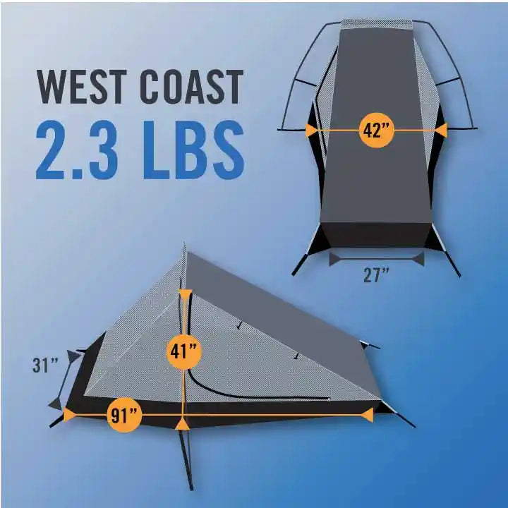 West Coast Bivy  AquaQuest Waterproof Gear