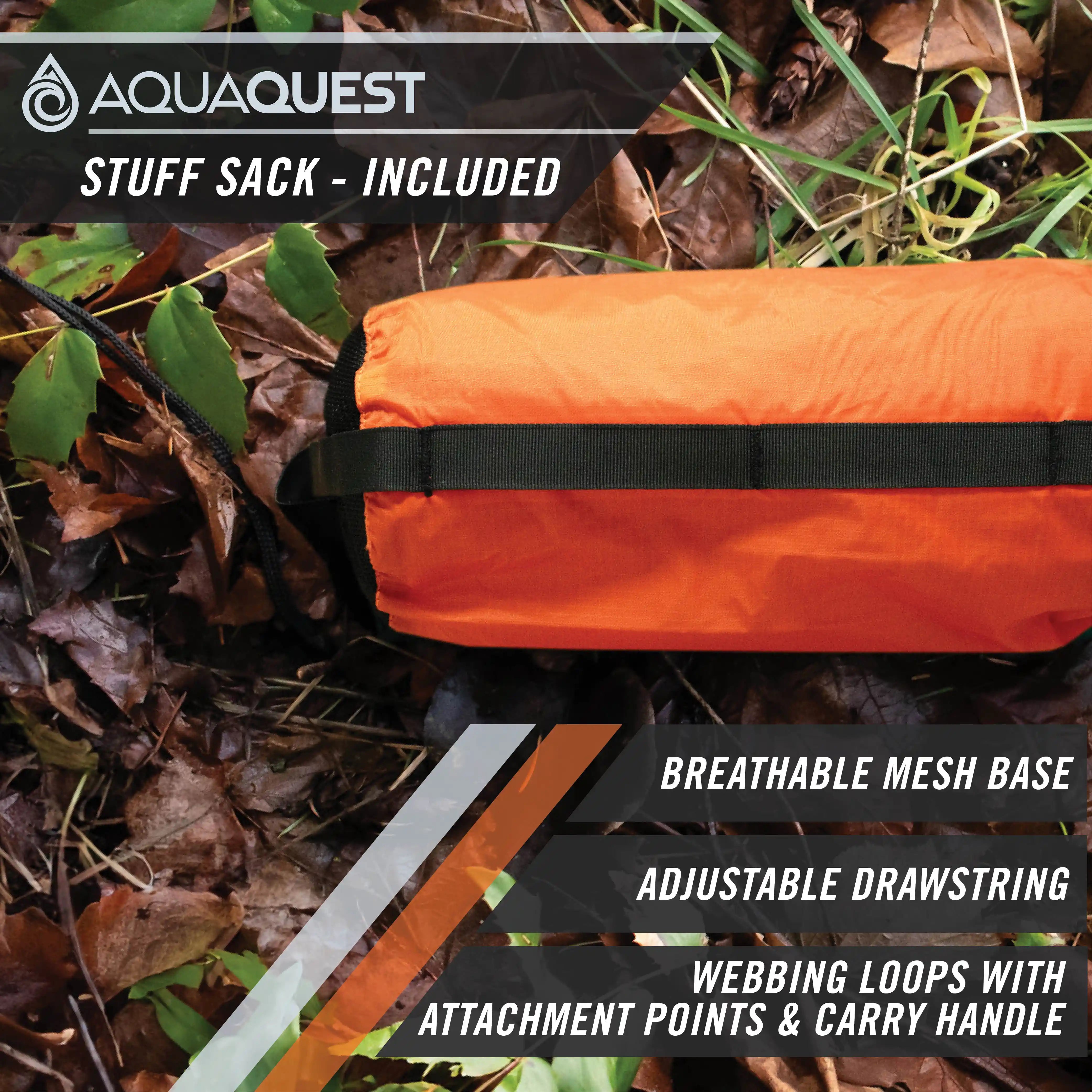 AQUAQUEST Survivor SQXL タープ Survivor Wilderness Safety Tarp | AquaQuest Waterproof Gear