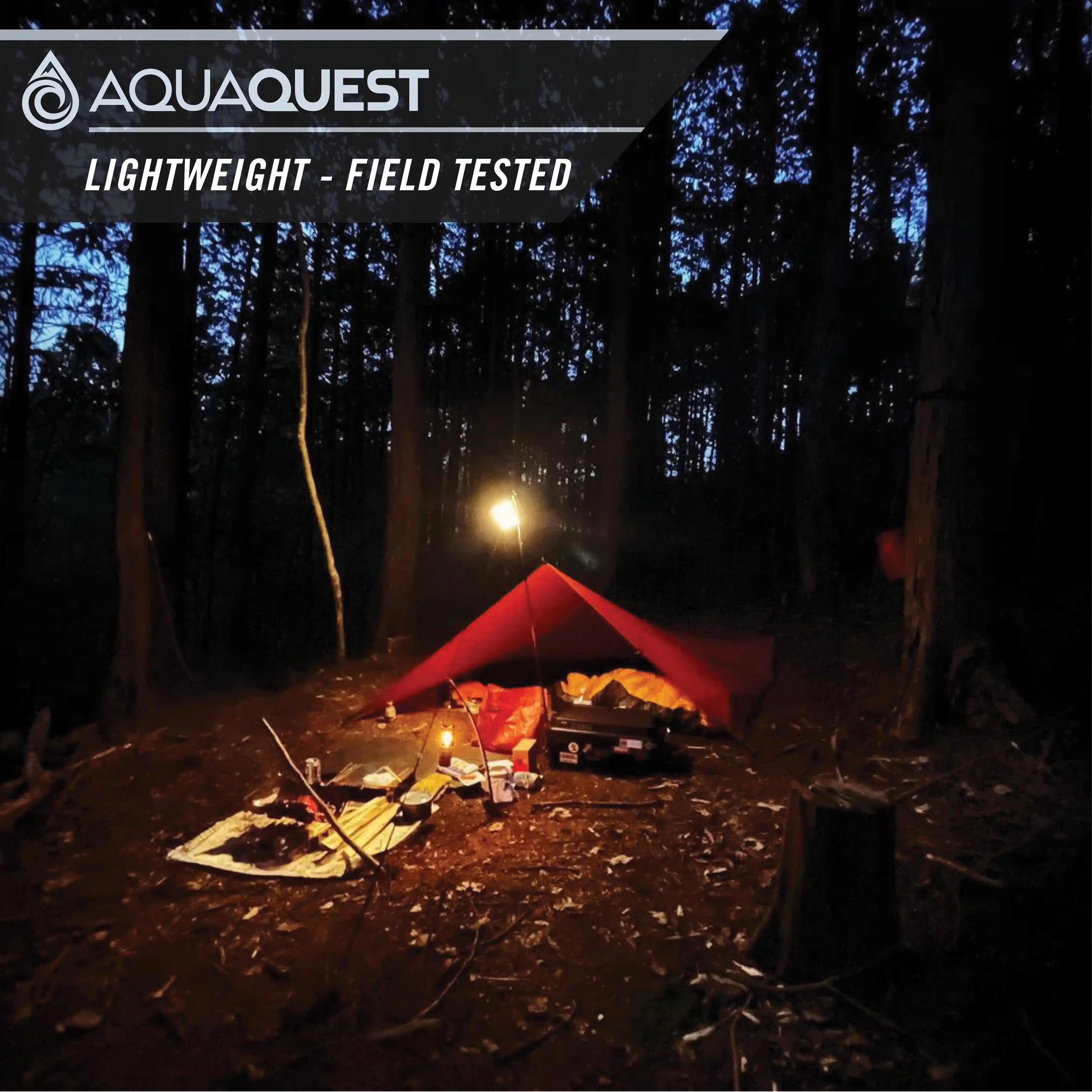 Survivor Wilderness Safety Tarp AquaQuest Waterproof Gear