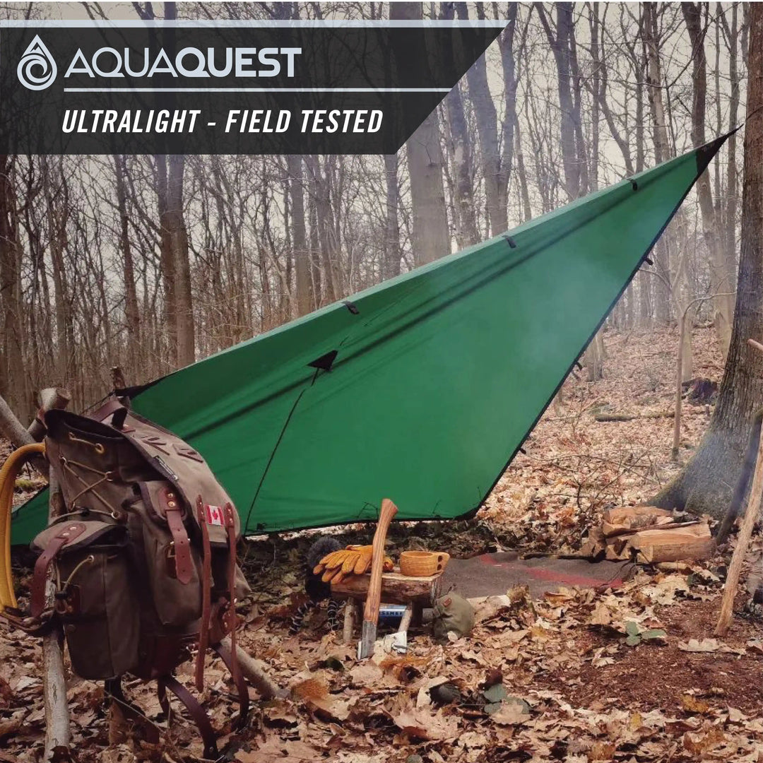 Guide Ultralight Tarp Camping Tarp   AquaQuest Waterproof