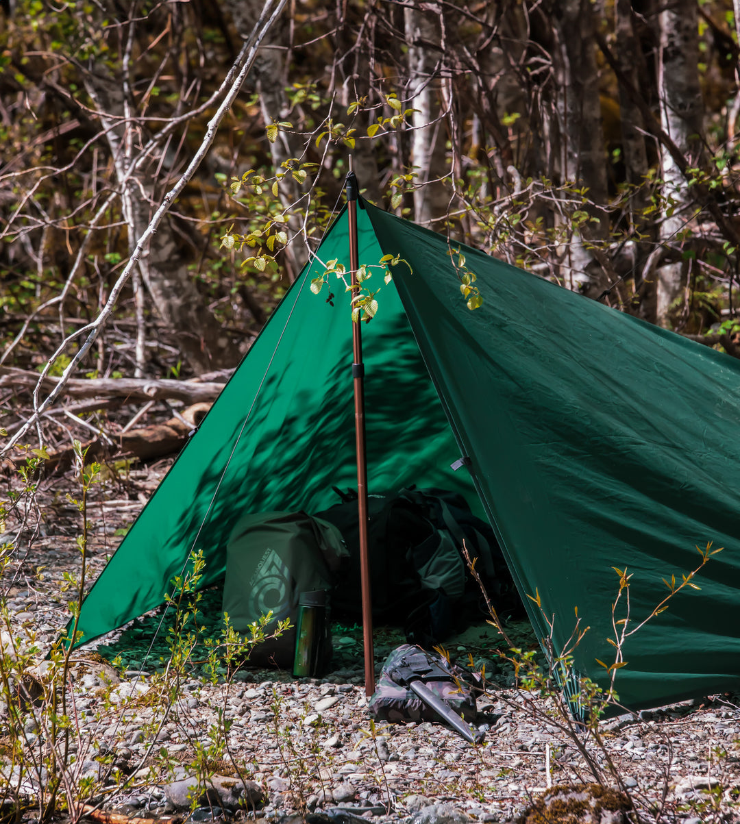 Guide Tarp — 3 x 3 m (10 x 10 ft) Forester Green (EU Drop)