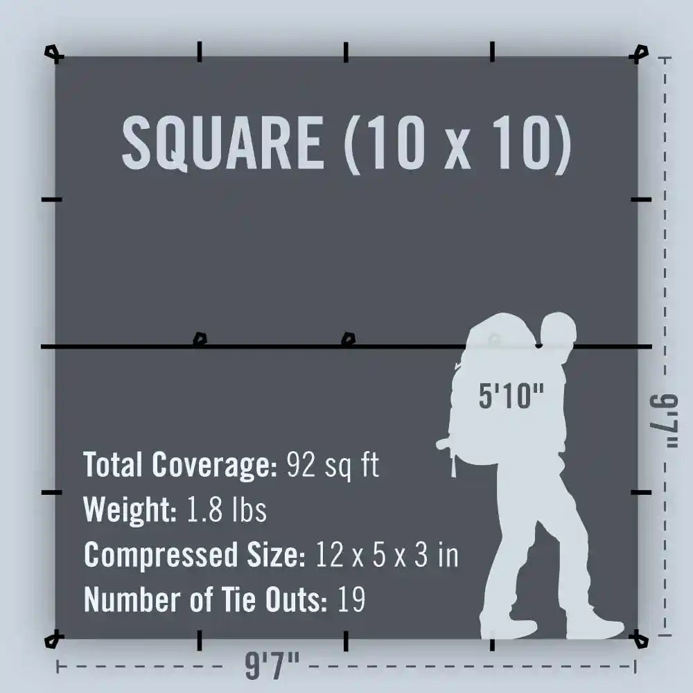Survivor High Visibility Tarp: Essential Gear from AquaQuest Survivor High Visibility Tarp: Essential Gear from AquaQuest